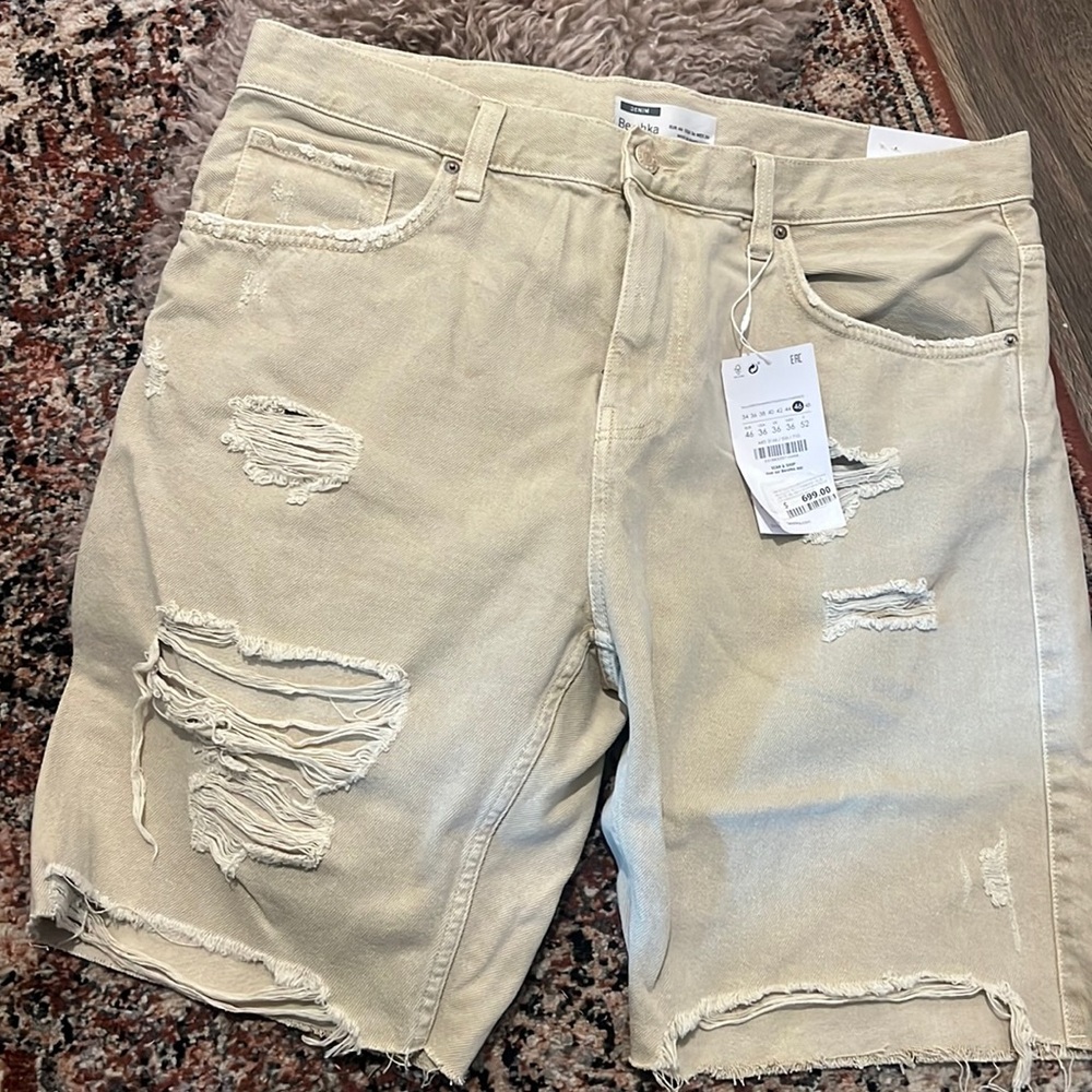Men’s Denim Bershka Shorts